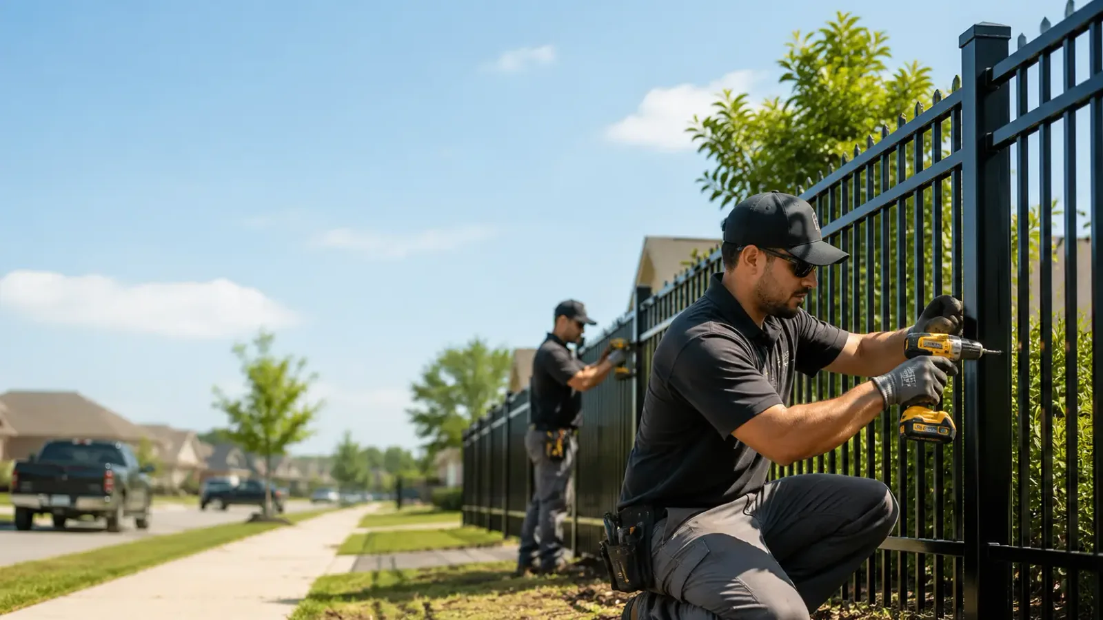 Metal Fence Installation in Riverdale, ND
